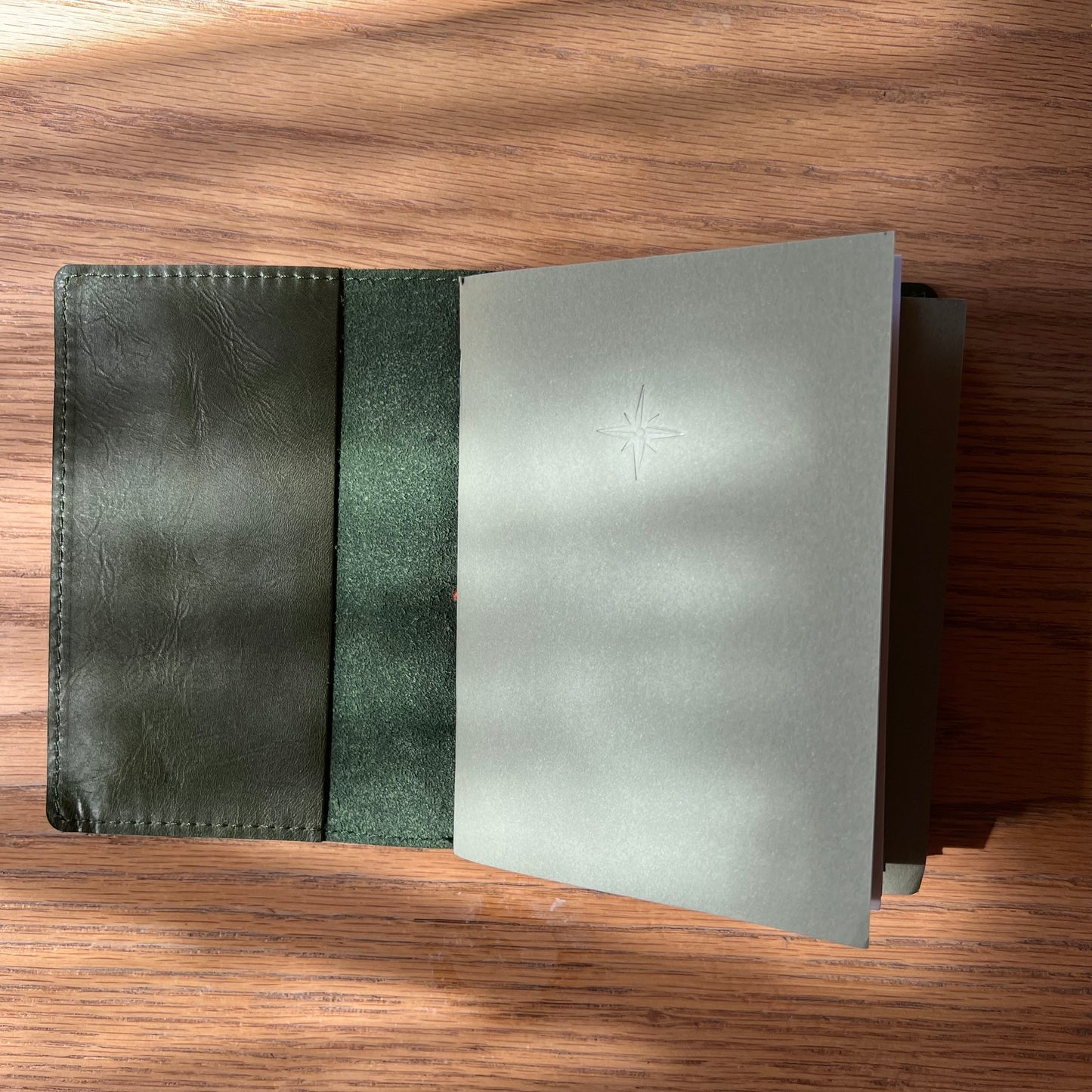 Mini Leather Notebook