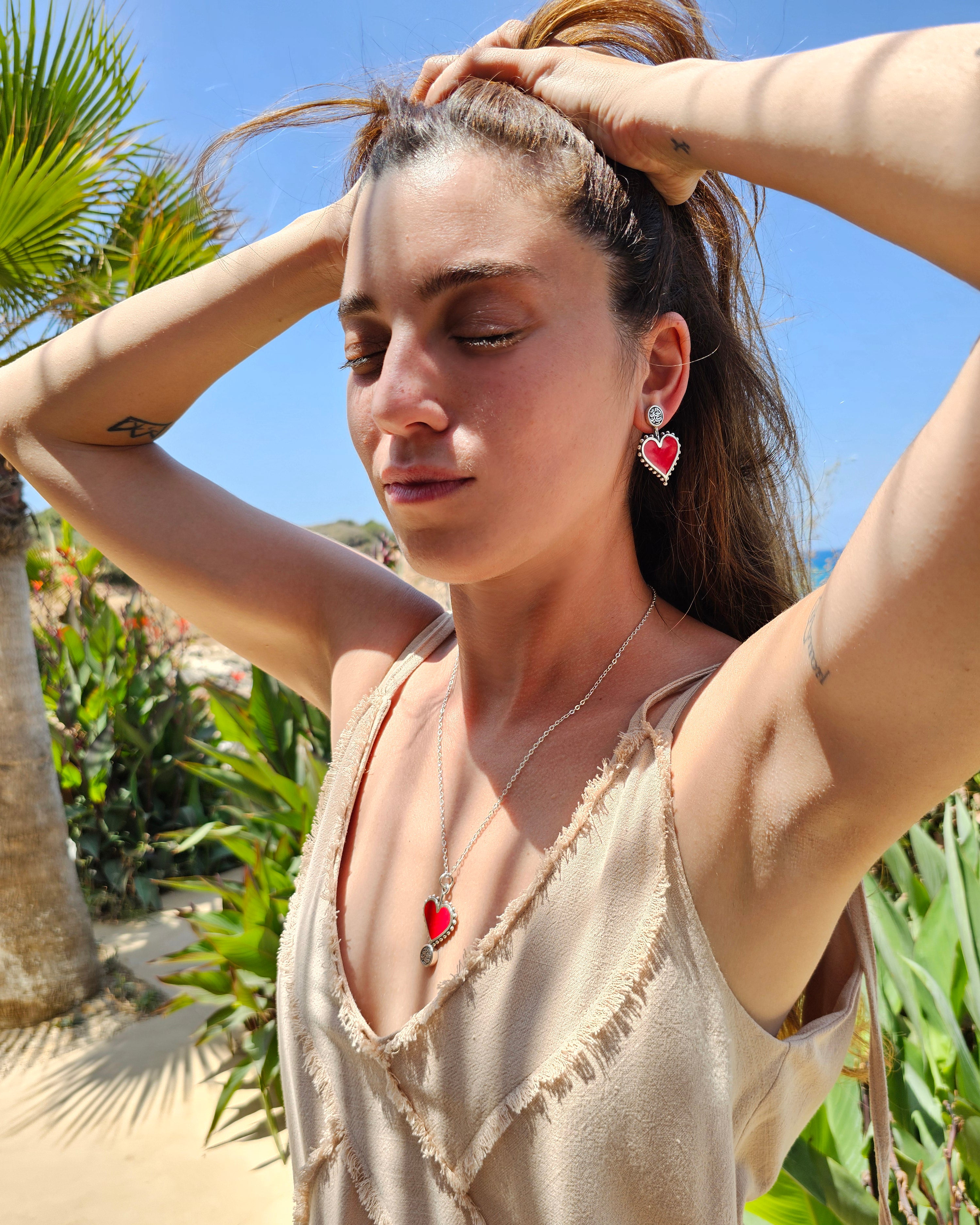 كل الحب-When in Love earrings