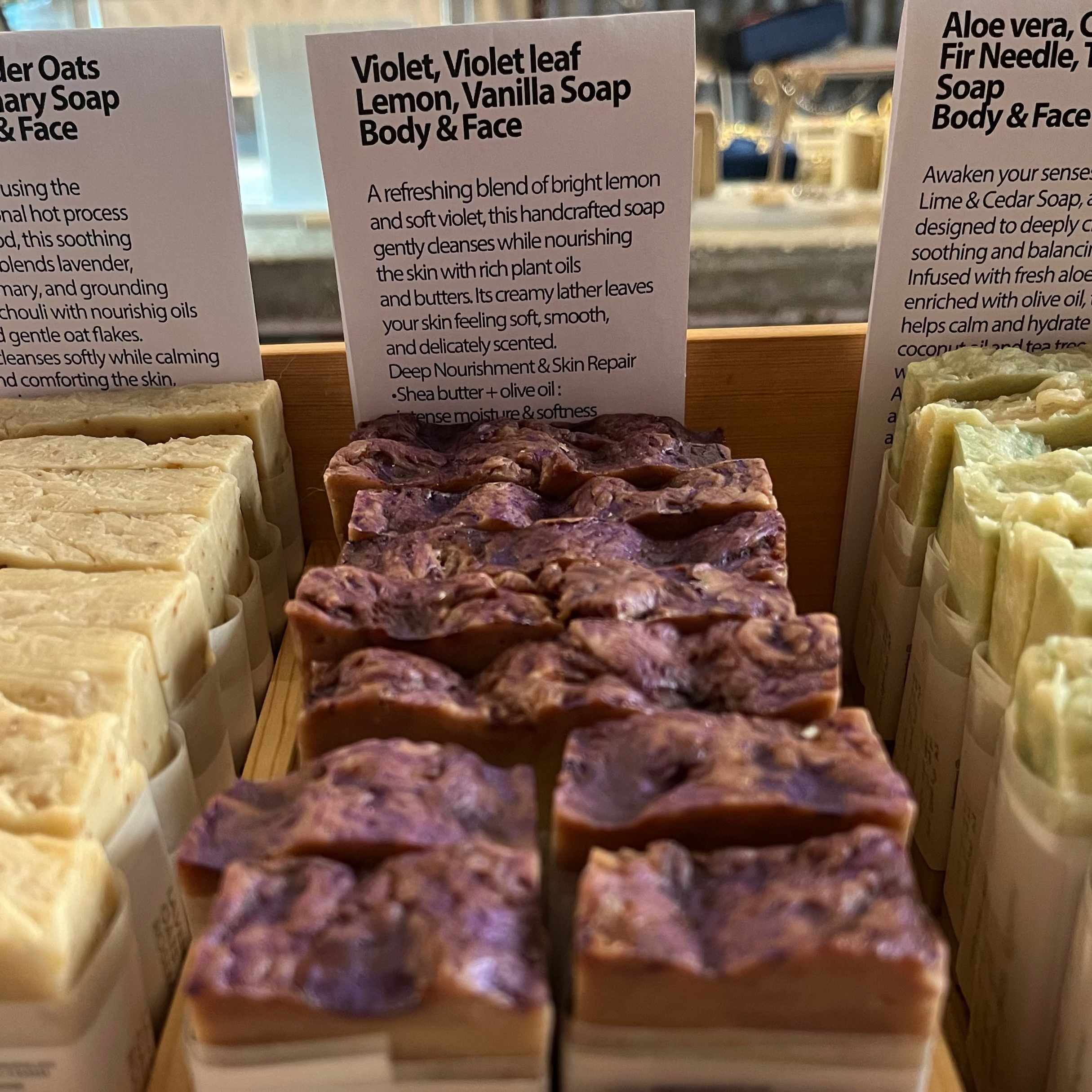 Violet, Violet leaf, Lemon & Vanilla