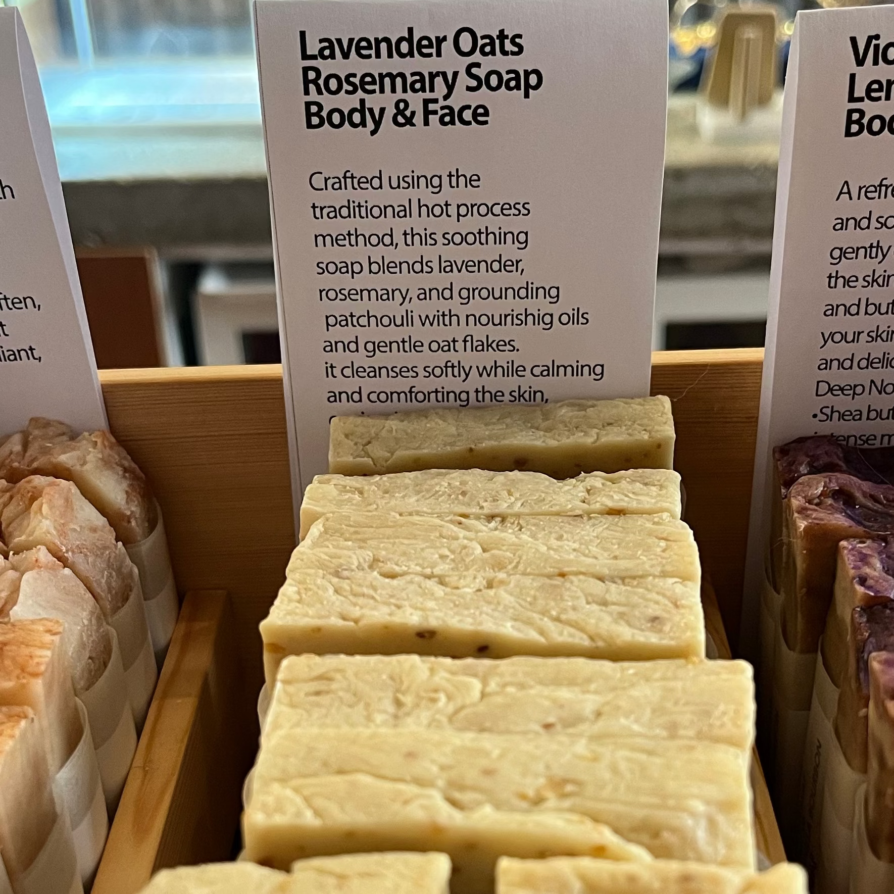 Lavender, Oats, Rosemary Soap