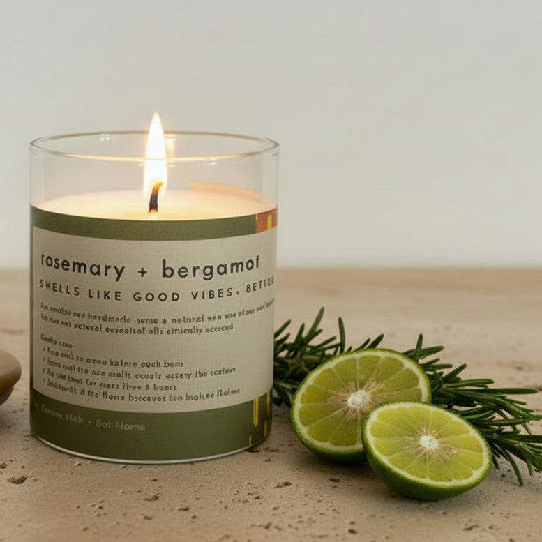 Rosemary & Bergamot Candle