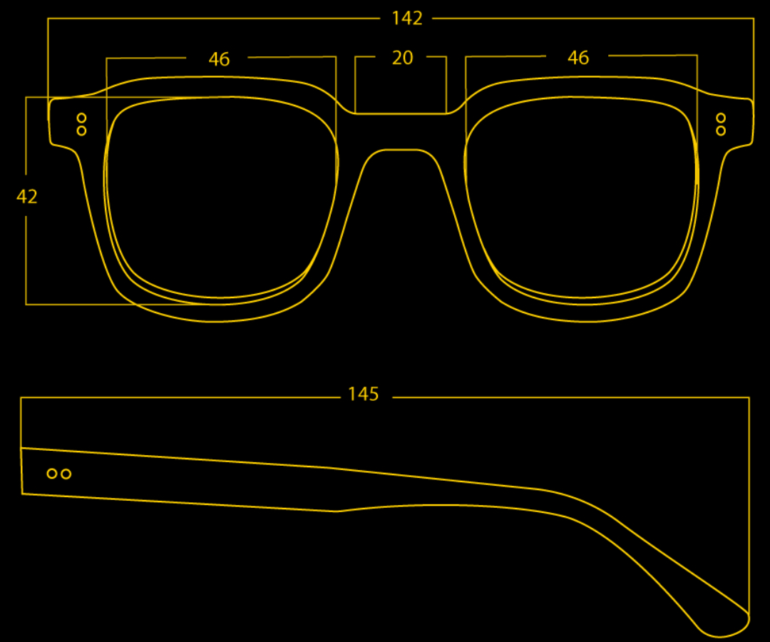 The Hoffman Noir Sunglasses
