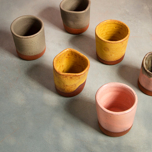 Irregular coffee cups