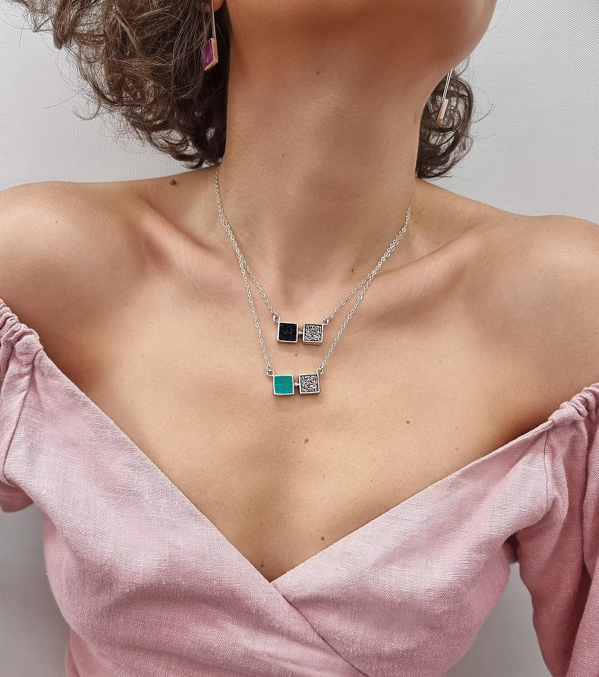 Deux Points Necklace - ألحياة لمن يجرؤ