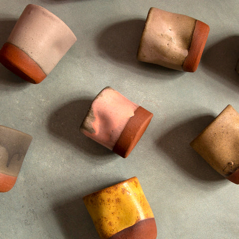 Irregular coffee cups
