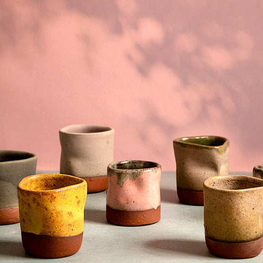 Irregular coffee cups