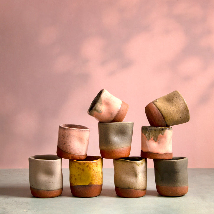 Irregular coffee cups