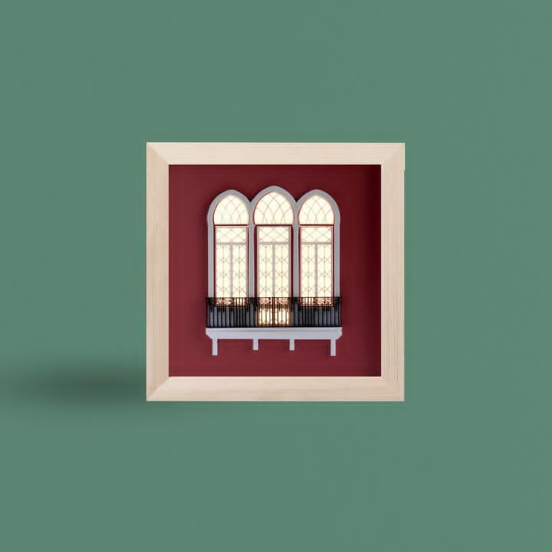 Detailed Triple Arches